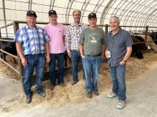 La famille Daunais de la Ferme Trans-Charolaise