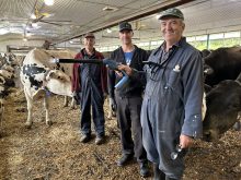 Propriétaires de la Ferme Grégoire Fortin