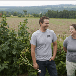 Sébastien Grandmont et Marie-Pierre Dubeau de la ferme Le Petit Mas.