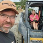 Dave Fortier et Sophie Bédard de la Ferme Panama ont participé activement aux travaux. Comme dit Sophie: ce sont les producteurs qui comprennent le mieux leur projet.