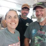 Sophie Bédard, Dave et Roch Fortier de la Ferme Panama