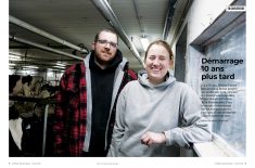 Julie Bissonnette et Olivier Fleury