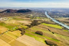 Vue aerienne Monteregie St-Hilaire