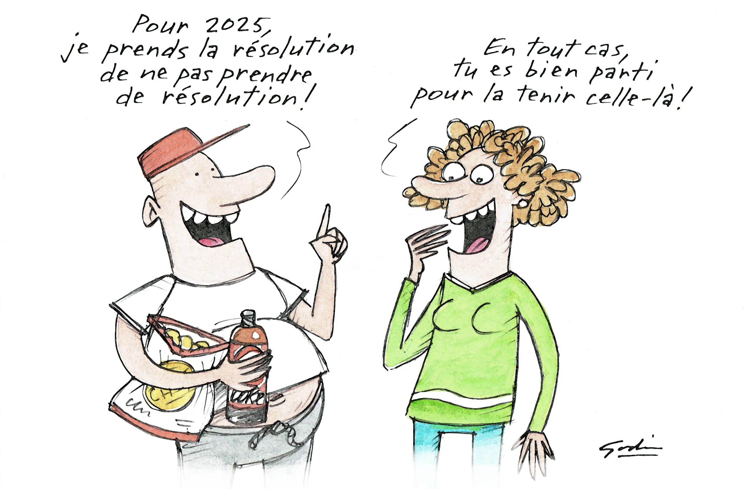 Une résolution facile à tenir