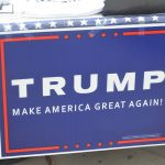 pancarte Trump MAGA