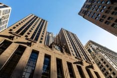 L'édifice de la Bourse de Chicago