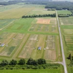 La ferme expérimentale de Saint-Lambert-de-Lauzon.
