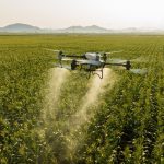 Drone agricole DJI Agras T50 présenté par OJ Ag.