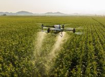 Drone agricole DJI Agras T50 présenté par OJ Ag.