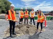 Pelletée de terre pour l'usine de biométhanisation de GPK Bioénergie à Ange-Gardien