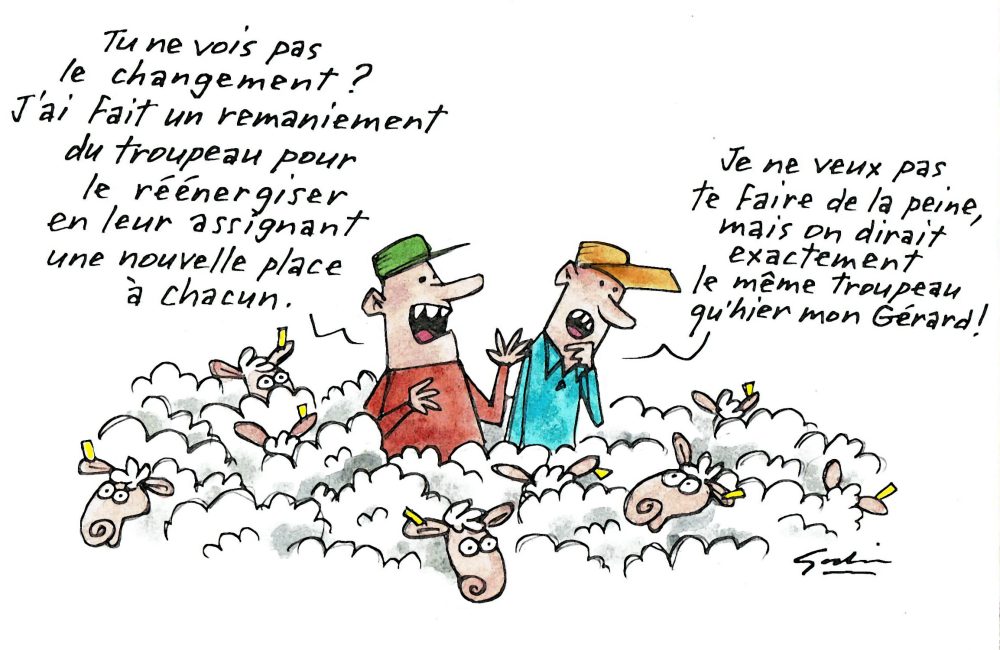 Remaniement Dans le champ…