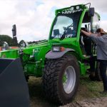Sur le terrain des essais libres à Expo-Champs, les agriculteurs pouvaient essayer des chargeurs télescopiques Manulift et Dieci.