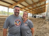 Mathieu Fréchette et Yvonne Becker de la Halte de la Montagne