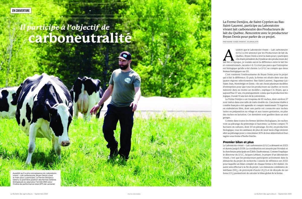 Magazine du Bulletin des agriculteurs, édition septembre 2025
