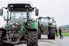 En septembre 2025, AGCO a organisé une journée technologique dans une ferme en Allemagne, invitant les analystes financiers à voir les progrès de la technologie numérique. Crédit photo : AGCO