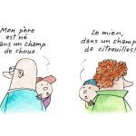 Dans un champ…