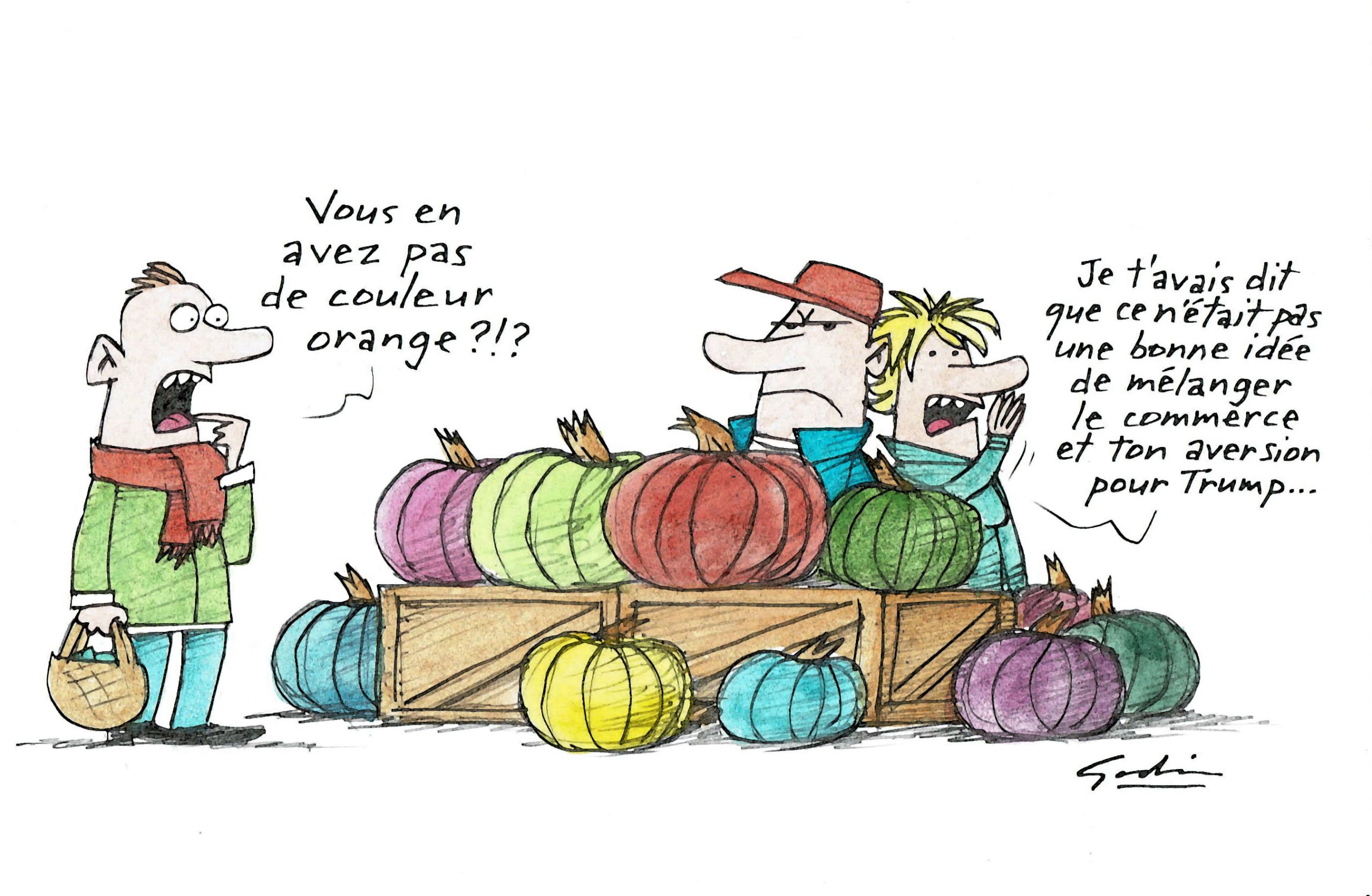 Phobie au marché