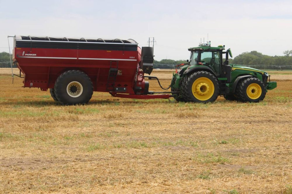 Transbordeur de grains autonome Outrun