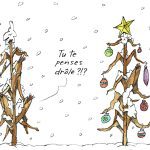 Maïs et neige en novembre