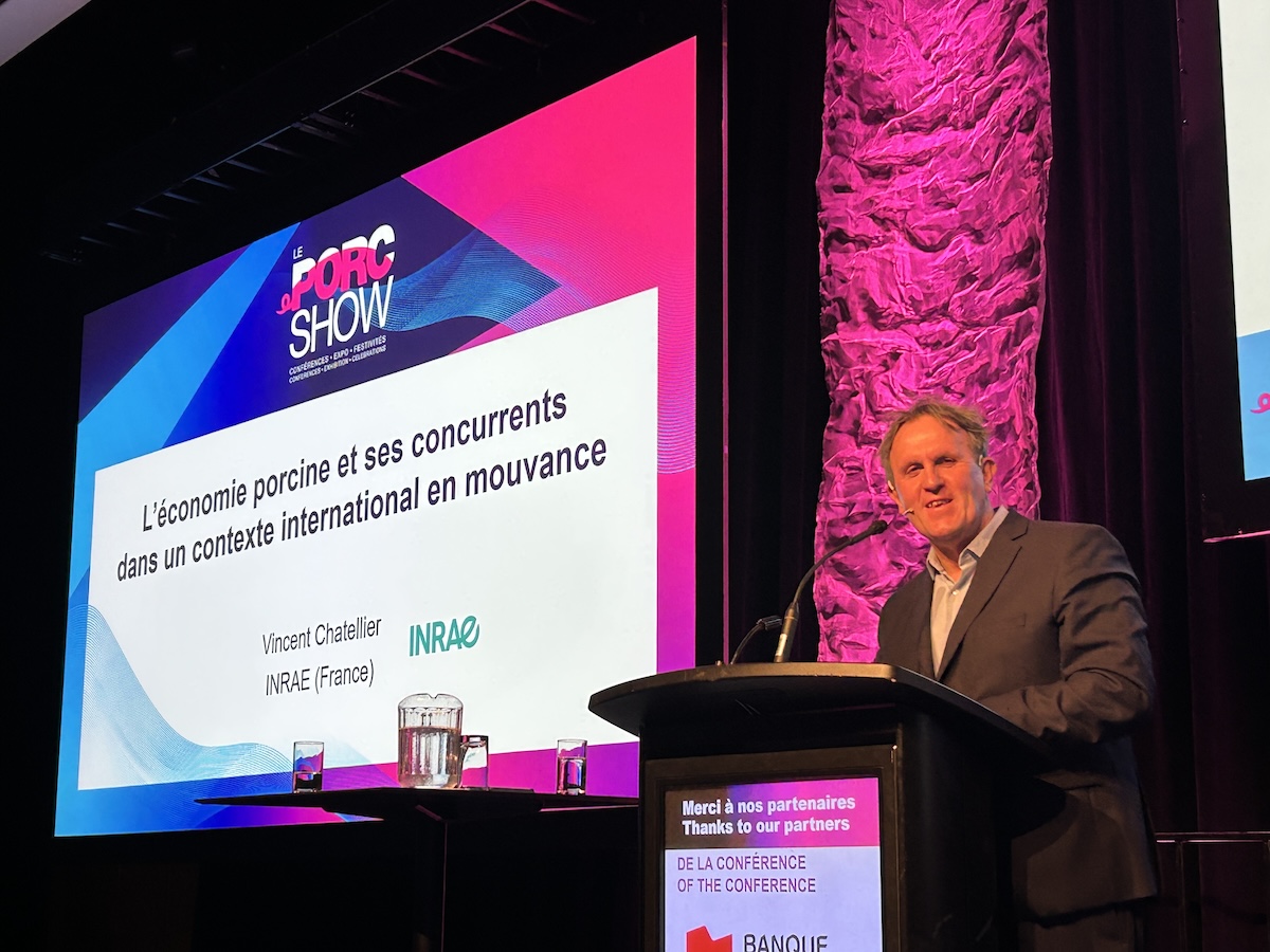 Vincent Chatellier de l'INRAE était l'invité du Porc Show.
