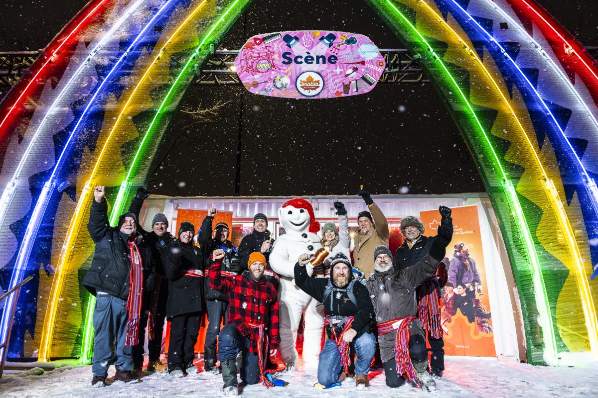 Les administrateurs des PPAQ ont ouvert officiellement la saison des sucres le 11 février au Carnaval de Québec.
