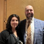 Claude-Émilie Canuel et Louis-Philippe Roy ont visité des fermes porcines au Dandmark en novembre 2025.