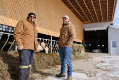 Andr&eacute; et William Lemelin de Saint-Rapha&euml;l de Bellechasse.