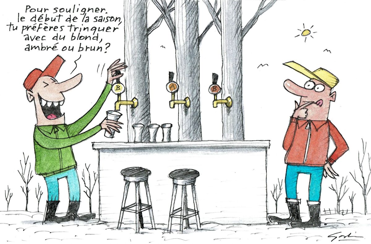 Temps des sucres: propice pour trinquer!