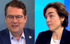 Bernard Drainville et Christine Fr&eacute;chette, candidats &agrave; la chefferie de la CAQ.