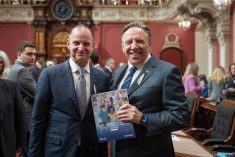 Un budget provincial entre deux chaises