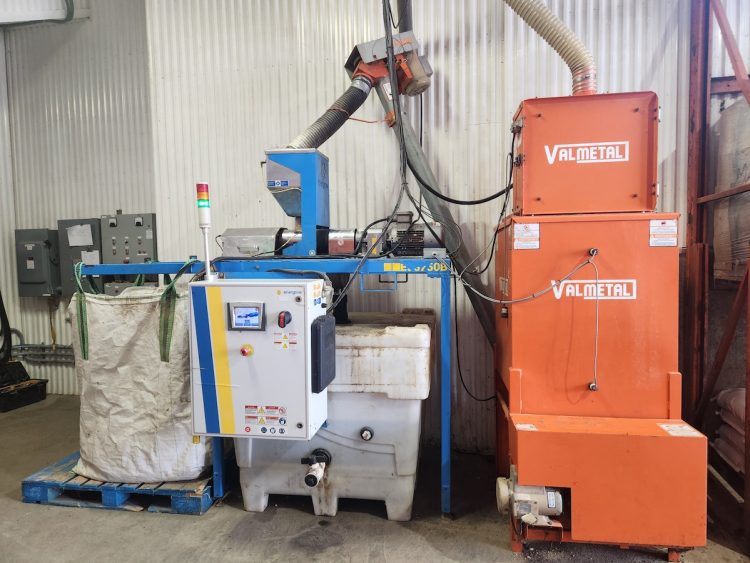 extrudeur &agrave; soya