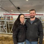 Karine Barde et Samuel Boisclair de la Ferme Clairbois de Saint-Samuel sont pleinement satisfaits de leur nouvelle construction.