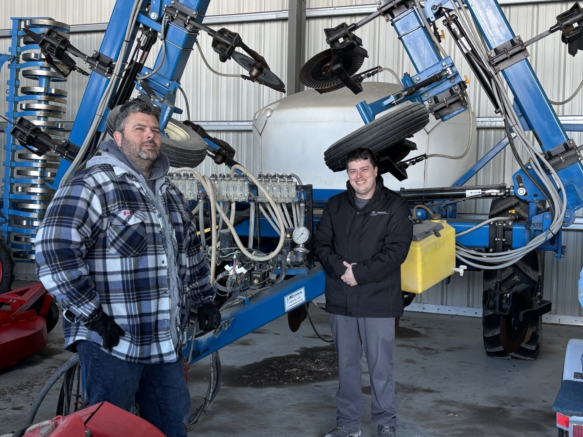 Jean-Philippe et Guillaume Alix, de la Ferme Prolix, &agrave; Saint-Jean-sur-Richelieu.